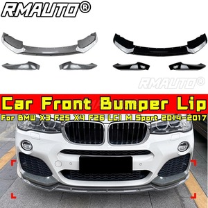 สำหรับ BMW X3 F25 X4 F26 LCI M Sport 2014-2017 ชุดแต่งสปอยเลอร์กันชนหน้า ลิปสปลิตเตอร์ กันชนหน้า-หลัง ดิฟฟิวเซอร์ ชุดแต่งรอบคัน - Product Image 2