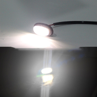 A80 lentille de fumée garde-boue avant Flare Led feu de position Plug and Play ambre Led calandre lumière pour Ford F150 Raptor 12v