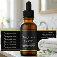 Étiquette autocollante en vinyle imperméable personnalisée en gros pour flacon compte-gouttes d'huile essentielle 1oz 2oz 4oz pour produits de beauté