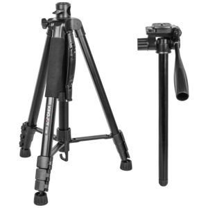Trépied pour appareil <span class=keywords><strong>photo</strong></span> Kingoy Stativ Monopod Bras horizontal professionnel Trépied <span class=keywords><strong>photo</strong></span> avec tête à 3 axes Trépied <span class=keywords><strong>compact</strong></span> en aluminium - Product Image 3