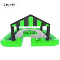 Bar de piscine gonflable de loisirs et de divertissement de plein air de haute qualité personnalisé en usine avec tente adaptée à une variété de scènes
