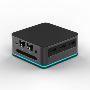 Zkmagic Mini PC Windows11 Intel 11TH Gen Alderlake N95 <span class=keywords><strong>CPU</strong></span> LPDDR5 12G 512GB <span class=keywords><strong>1TB</strong></span> WIFI 5 Dual RJ45 N100 Mini PC - Product Image 1