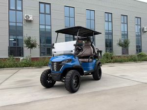 Carrito de Golf Eléctrico de 4 Pasajeros con Cargador Portátil, Ligero, para Turismo - Product Image 1