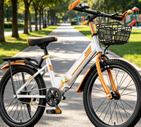 Vélo de montagne pliable pour enfants, 20 pouces, 8-15 ans, simple vitesse, cadre en acier carbone, pour fille et garçon - BC021