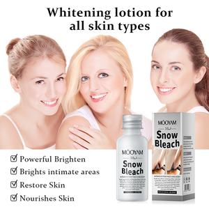 Krim Pemutih Intensif <span class=keywords><strong>Snow</strong></span> Bleach <span class=keywords><strong>Cream</strong></span> untuk Ketiak Gelap Area Bikini Pencerah Bagian Pribadi Krim Pemutih Paha Bagian Dalam - Product Image 4