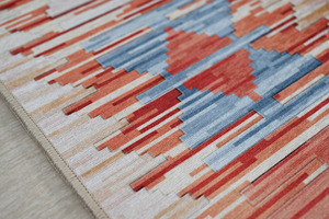 <span class=keywords><strong>Tappeto</strong></span> e moquette in poliestere con stampa digitale in ciniglia di design <span class=keywords><strong>Kilim</strong></span> in stile Vintage - Product Image 2
