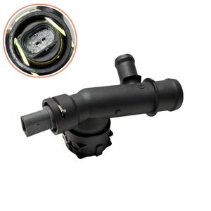 Connecteur <span class=keywords><strong>de</strong></span> <span class=keywords><strong>liquide</strong></span> <span class=keywords><strong>de</strong></span> <span class=keywords><strong>refroidissement</strong></span> équipé d'un capteur - Remplacement d'origine 5Q0122291BG 5Q0122291DS pour Audi Seat <span class=keywords><strong>Golf</strong></span> - Product Image 2