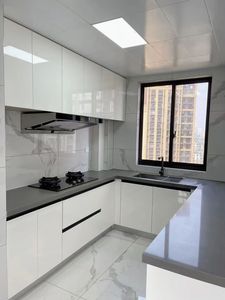 Armoire <span class=keywords><strong>de</strong></span> <span class=keywords><strong>cuisine</strong></span> moderne <span class=keywords><strong>de</strong></span> style shaker <span class=keywords><strong>pour</strong></span> appartement <span class=keywords><strong>peinture</strong></span> brillante meubles en bois avec évier armoires <span class=keywords><strong>de</strong></span> base conception <span class=keywords><strong>de</strong></span> <span class=keywords><strong>cuisine</strong></span> à domicile - Product Image 2