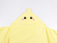 Cape à capuche pour enfants en microfibre ultra douce, écologique, imprimée de dessins animés, séchage rapide, respirante, avec logo, pour la plage