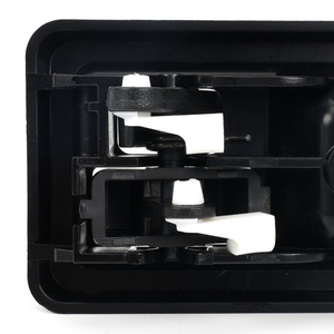 Jeep Wrangler Interior Door Handle Cover Black ABS Pair Lock <b>Button</b> Included - Product Image 4