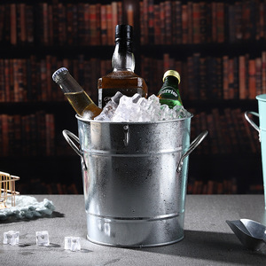 Cubo de Hielo Mystic Arts 2210F-01 con Tapa y Cuchara para Uso en Bares, KTV y Restaurantes - Product Image 2