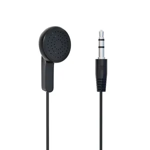 Earphone satu sisi, earbud kabel sekali pakai, earphone satu sisi