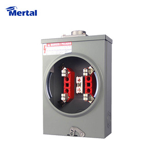 Prise de compteur monophasé / Socle de compteur ISO 9001 Factory Watt 125 ampères - Product Image 1