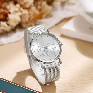 <span class=keywords><strong>Lius</strong></span> Neue Cross-Border Schmetterlings-Stil Damen-Freizeituhr Modische Quarz-Armbanduhr Umweltfreundlicher Zeiger Acryl-Armband - Product Image 2