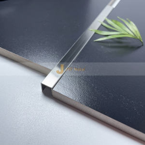EX735 Stainless Steel Tile Trim Outer <b>Corner</b> Profile Modern Style Metal <b>Corner</b> Profile U Shape Edge for Apartment-Durable - Product Image 4