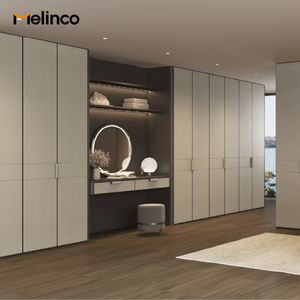 ตู้เสื้อผ้า Melinco แบบตั้งพื้น ดีไซน์ทันสมัย ผลิตจากวัสดุ WPC เป็นมิตรกับสิ่งแวดล้อม ทนทาน ความจุขนาดใหญ่ เหมาะสำหรับห้องนอน ห้องนั่งเล่น ห้องออกกำลังกาย โรงแรม และบ้าน - Product Image 1