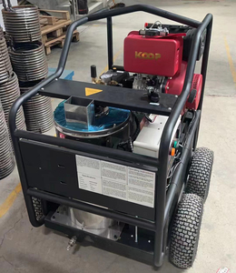 Máquina de Limpieza de Manchas de Aceite de Alta Resistencia con Calentamiento por Motor de 13 HP y 280 bar, Limpiador de Agua Caliente de Alta Presión con Caudal de 15 LPM, Novedad - Product Image 4