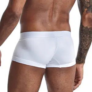 Boxer Men Briefs Cheap Boxer Custom Logo Comfortable Seamless OEM Knitted Fabric Butt Lifter Enhancer Cotton Spandex Briefs Men Underwear