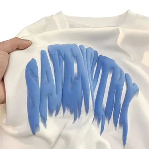 T-shirt Oversize <span class=keywords><strong>Bianca</strong></span> <span class=keywords><strong>da</strong></span> Donna, Estiva a Maniche Corte in Cotone Stampato, Lusso, Alta Qualità, Unisex - Product Image 1