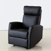 Wohnzimmer RV Schlafzimmer Einzelner Relaxsessel Leder Manueller Kleiner Relaxsessel für Erwachsene