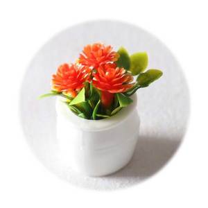 10 Piezas de Flores en Miniatura de Resina para Casa de Muñecas, Mini Flores Artificiales en Maceta, Pequeñas Flores para Jardín de Hadas, Plantas para Jardín de Casa de Muñecas - Product Image 2