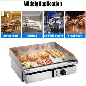 Commercial Restaurant Equipment Top Quality Electric Griddle Electric Flat Top Griddle Hot Griddle Plate Stainless Steel - Product Image 6