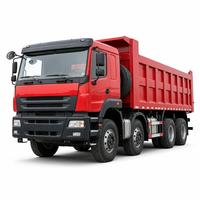 Новый самосвал HOWO TX 8x4 с дизельным двигателем Weichai, камерой заднего вида, усиленной кузовной конструкцией, левым рулем и коробкой передач FAST для карьерных работ