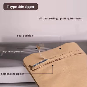 Bolsas de Plástico Preformadas con Cierre Hermético, Resistentes a la Humedad, para Café en <span class=keywords><strong>Grano</strong></span> y Aperitivos - Product Image 6