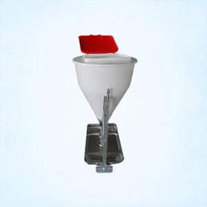 อุปกรณ์เลี้ยงสุกรอัตโนมัติคุณภาพดี ยี่ห้อเหิงหยิน รุ่นใหม่ วัสดุพลาสติก+เหล็ก สำหรับอาหารเปียกและแห้ง สีขาว ขนาด 50 กก. รับประกัน 1 ปี ใช้งานได้ยาวนาน - Product Image 2