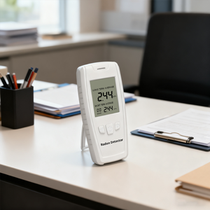 Детектор радона с цифровой ионной технологией, корпус из АБС-пластика, для измерения уровня радона в помещении, монитор безопасности воздуха для жилых помещений/подвалов/офисов - Product Image 6
