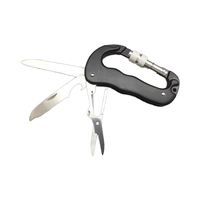 OEM EDC Multitool Kit de survie avec mousqueton de tous les jours Outil multiple pour la randonnée et l'escalade pour les aventures en plein air