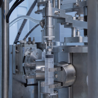 Machine de remplissage liquide à piston haute vitesse pour eau, pâte, seringue en plastique - Machine de remplissage quantitatif à aiguille spécialisée