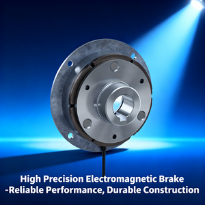 อะไหล่คลัตช์/เบรกแม่เหล็กไฟฟ้า Tianji ผลิตจากเหล็ก DC24V ได้รับการรับรองมาตรฐาน CE ผลิตตามแบบ OEM รับประกัน 1 ปี สำหรับเครื่องจักรอุตสาหกรรม เส้นผ่านศูนย์กลางรู 20 มม. - Product Image 2