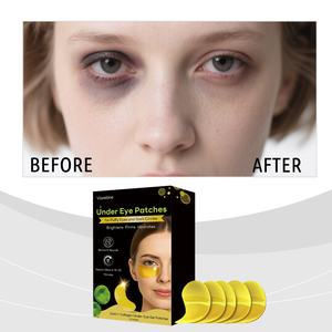 Mascarilla Facial de Colágeno Dorado Premium Antiarrugas, Parches para el Tratamiento de la Frente y Debajo de los Ojos - Product Image 2