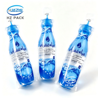 Pochette d'injection personnalisée en forme de bouteille pour jus, boissons, smoothies, yaourts, liquides alimentaires, sans BPA, anti-fuite