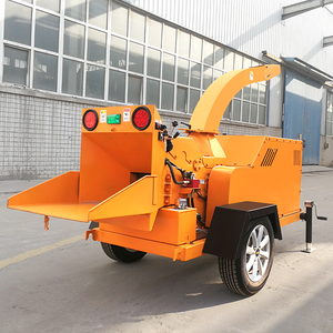 <b>Wood</b> Chipper Tree Branch Leafs <b>Wood</b> <b>Crusher</b> Shredder Self Power Mobile <b>Wood</b> Chipper Powerful 120hp Engine Ensures Efficient <b>Wood</b> - Product Image 1