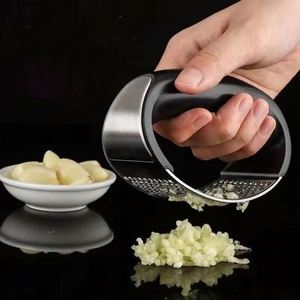 Stainless Steel Garlic Press Manual Garlic Press Crusher Grinder <b>Kitchen</b> <b>Gadgets</b> - Product Image 3