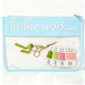 Sac de broderie NDLPT transparent <span class=keywords><strong>pour</strong></span> projets de broderie, prêt à expédier, couleur bonbon, personnalisable, <span class=keywords><strong>pour</strong></span> travaux manuels, points clairs - Product Image 1