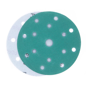 <strong>Abrasive</strong> <strong>Tools</strong> Green Sanding Paper Disc Sand Paper Hook and Loop Disc Sanding Disc for Grinding Automotive Industry - Product Image 1