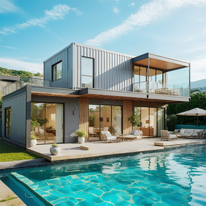 <span class=keywords><strong>บ้าน</strong></span>สำเร็จรูป 2 <span class=keywords><strong>ชั้น</strong></span> <span class=keywords><strong>บ้าน</strong></span>คอนเทนเนอร์ทันสมัย <span class=keywords><strong>บ้าน</strong></span>คอนเทนเนอร์แบบถอดประกอบได้ โรงแรมหรู 2 3 4 ห้องนอน <span class=keywords><strong>บ้าน</strong></span>วิลล่าขนาด 20 40 ฟุต - Product Image 1