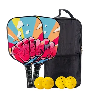 Bola de pepinillo de transporte de alta calidad protector de borde personalizable usapa aprobado bolsa de pickleball paletas bolas de pickleball al aire libre