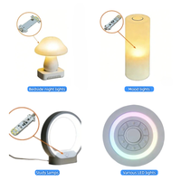 Panneau de lampe LED à commande tactile Sleep Touch avec port de charge USB standard pour applications de stockage d'énergie, assemblage de circuits imprimés certifié FCC/CE