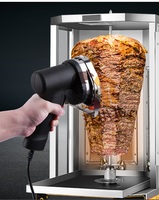 Itop — trancheur électrique professionnel pour Shawarma, appareil à main, appareil pour kebab turc, rechargement avec câble