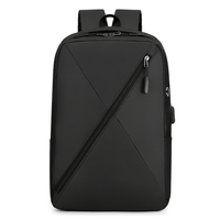 Sac à dos de haute qualité unisexe ordinateur portable sac Oxford tissu fermeture éclair sac à dos d'affaires sac