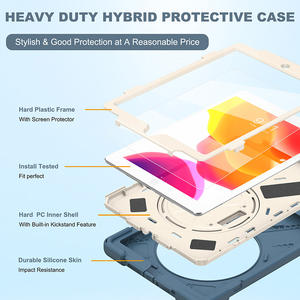 Per <span class=keywords><strong>iPad</strong></span> 8th Generation Caso <span class=keywords><strong>2020</strong></span> di Matita Del Supporto Antiurto Hybrid Armatura Caso cinghia per <span class=keywords><strong>iPad</strong></span> 10.2 pollici copre - Product Image 2