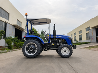 Tracteur agricole Ruijie fabriqué en Chine, moteur diesel Yuchai Euro 5 CE EPA, transmission par engrenages, 4 roues motrices