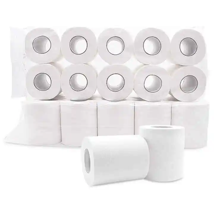 Papier de soie pour le bain Rouleau de papier toilette en gros écologique 2/3/4ply bambou doux Usa papier de papier de toilette au prix de vente entier