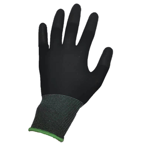 Dokunmatik ekran PU parmak kaplı polyester iş ucuz telefon altlığı eldiven kullanın - Product Image 6