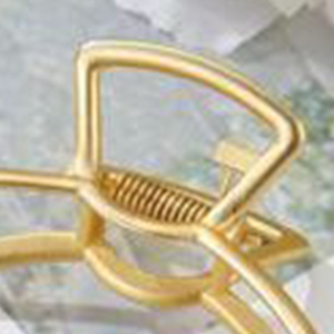 Elegante Fermaglio per Capelli a Mezzaluna da 9 cm con Denti Fini, Marca Z, in Metallo, per Donna, Accessorio Moda - Product Image 5