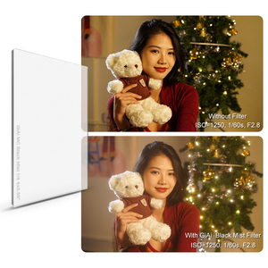 OEM ODM fabbrica 4x5.65 cinematografico quadrato effetto effetto di diffusione nero 1 1/2 1/4 1/8 18 strato di rivestimento per la macchina fotografica per la foto - Product Image 4